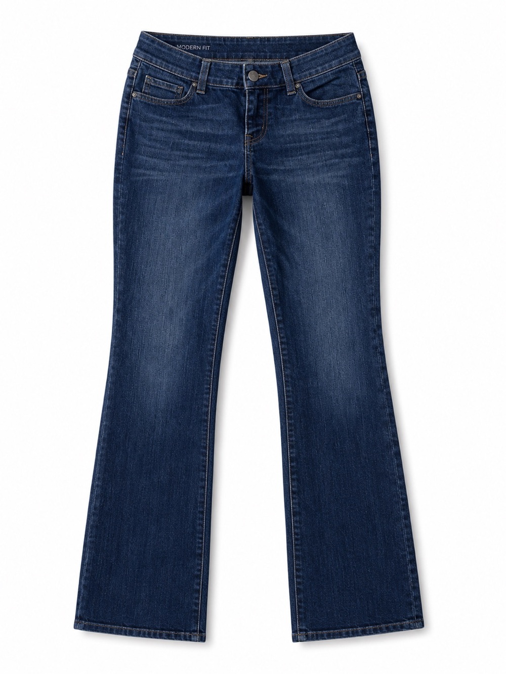 Dark Blue Women’s Straight-Leg Jeans